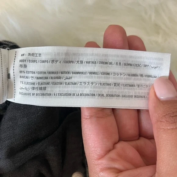 Abercrombie & Fitch the 90’s Slim ultra high rise curve love size 25/0L - Picture 6 of 8